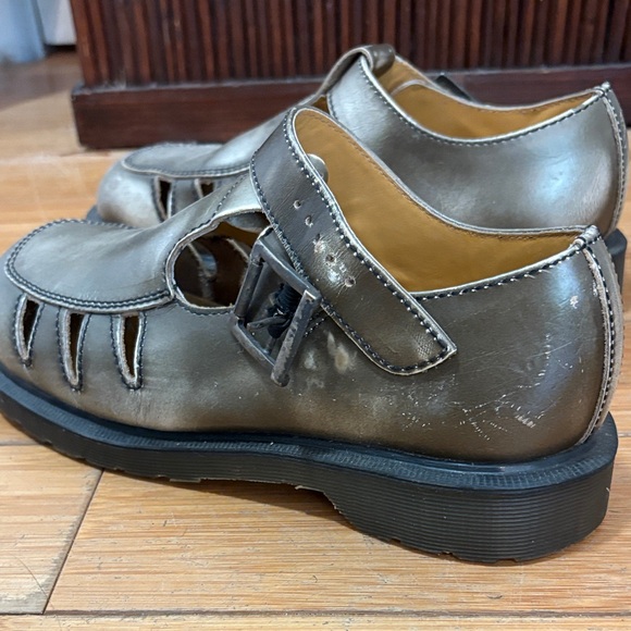 Dr. Martens Metallic Silver Women's Sandals - Picture 2 of 7